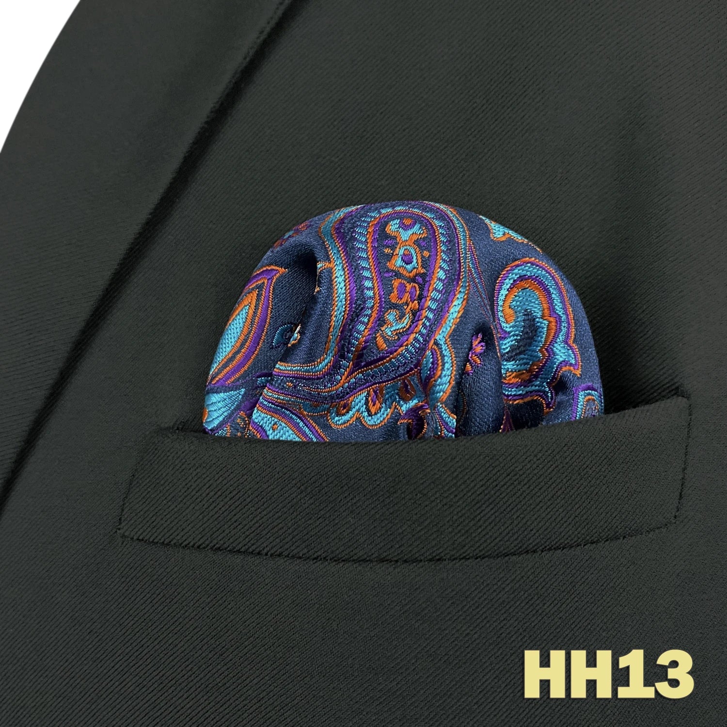 Lenço de Bolso Jacquard para Homem