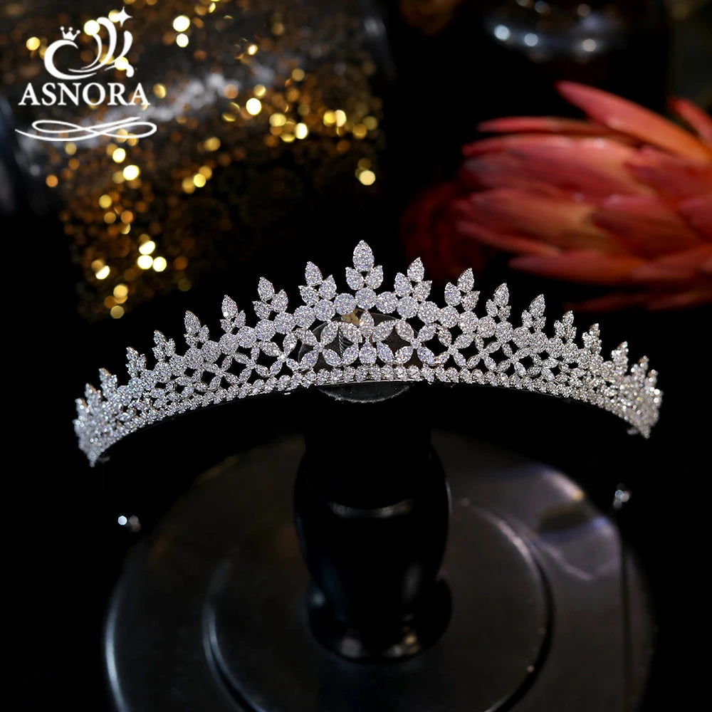 Tiara de Noiva em Zircónias Cúbicas