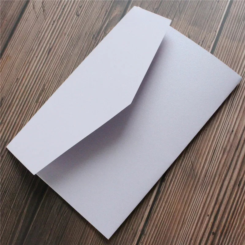 Envelopes Pocket Fold Azul-Marinho Premium