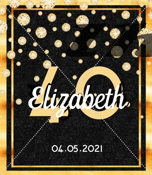 Etiquetas Personalizadas para Garrafas de Vinho — Kit com 30 Unidades