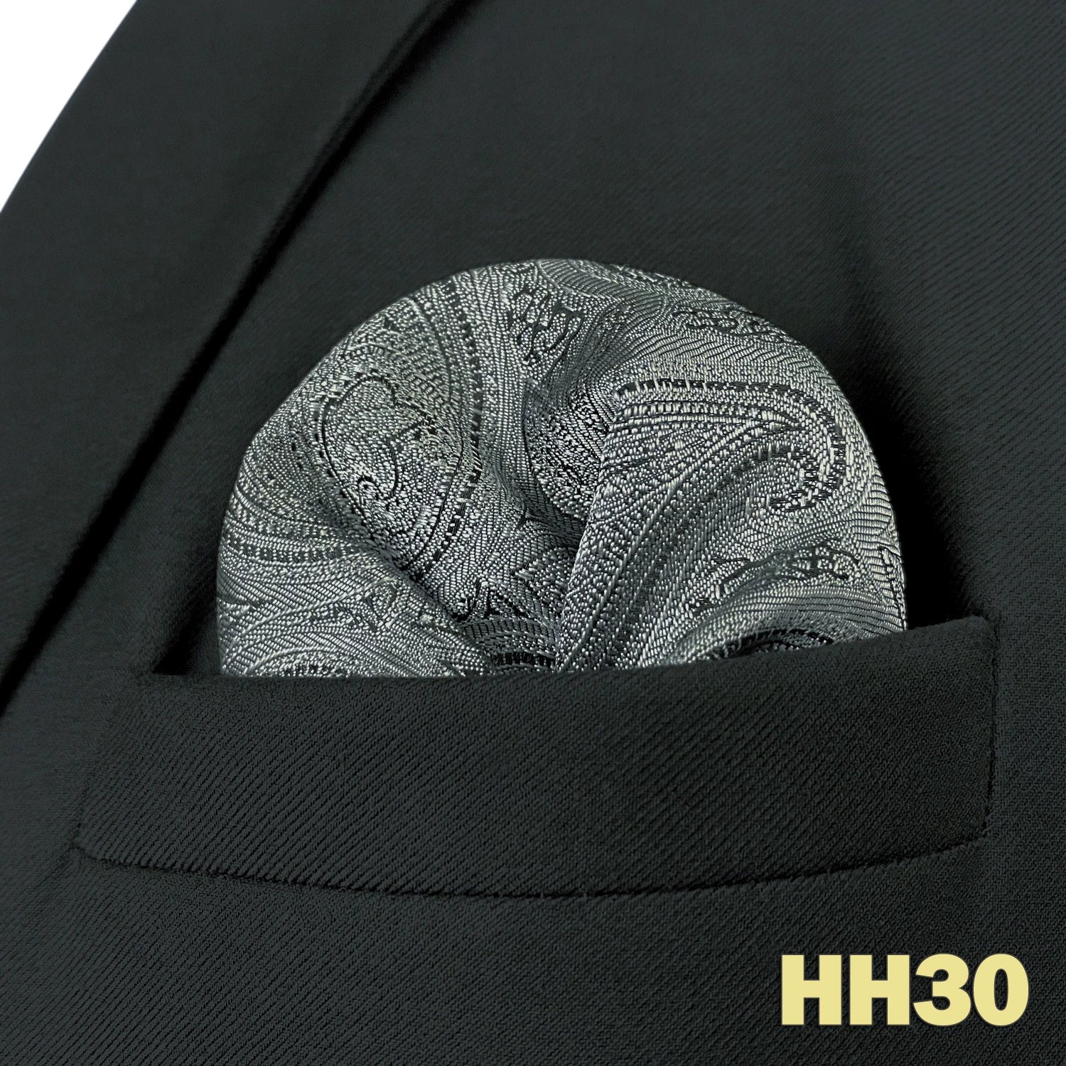 Lenço de Bolso Jacquard para Homem