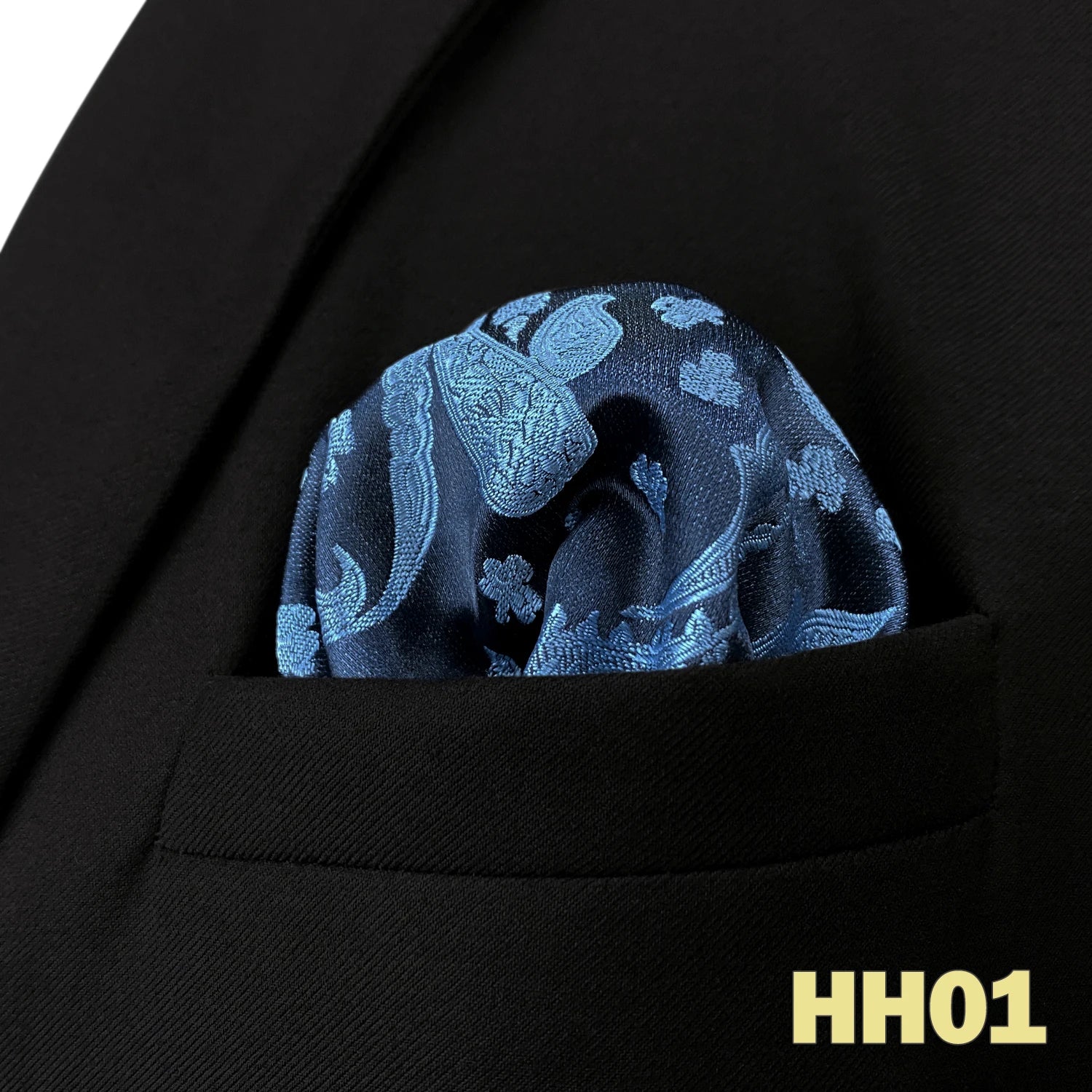 Lenço de Bolso Jacquard para Homem