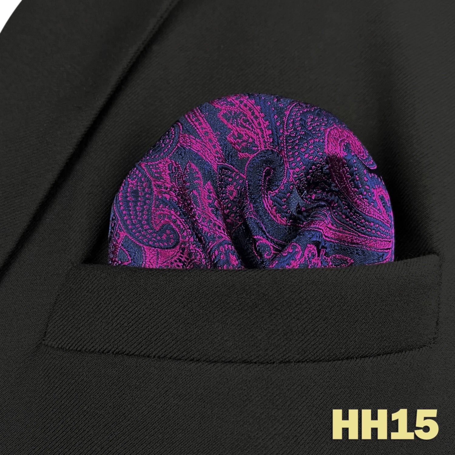 Lenço de Bolso Jacquard para Homem