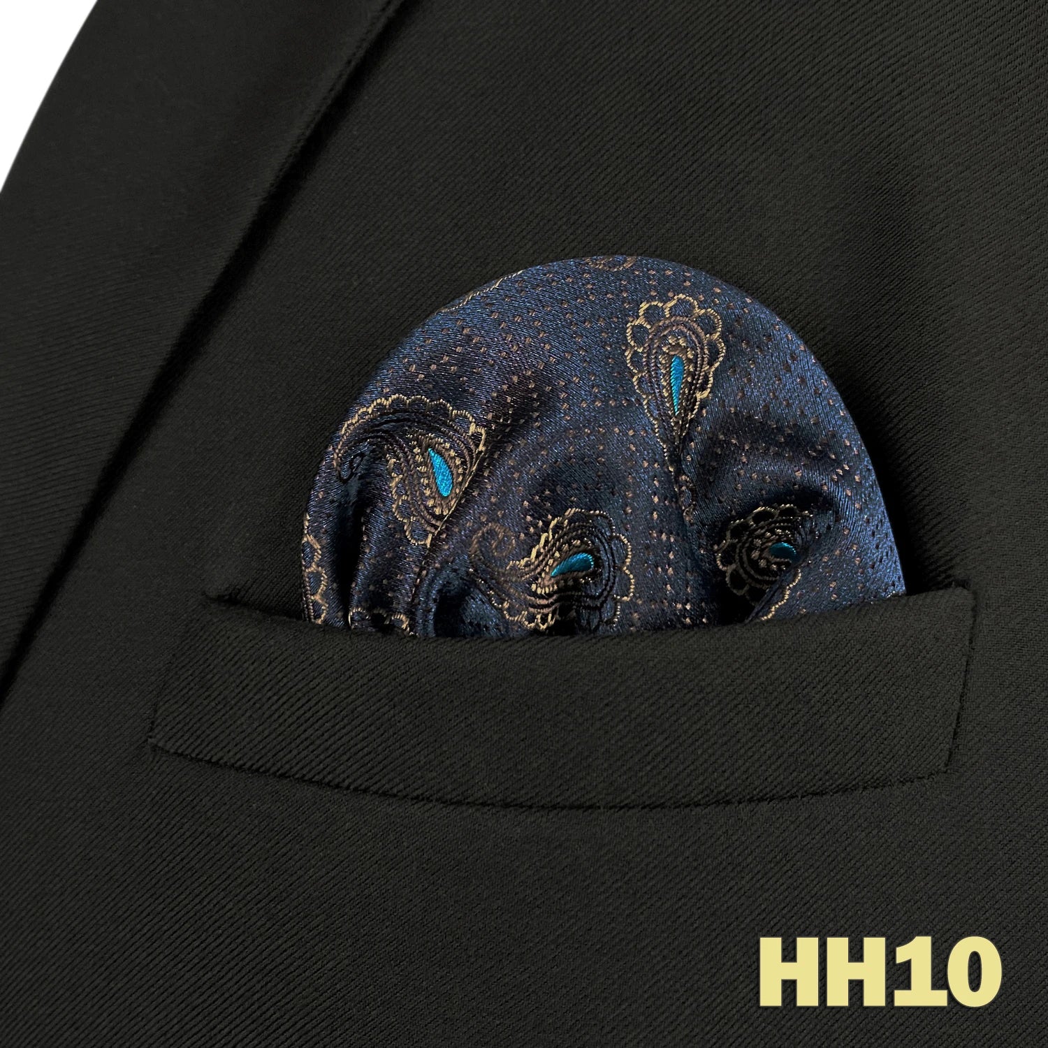 Lenço de Bolso Jacquard para Homem