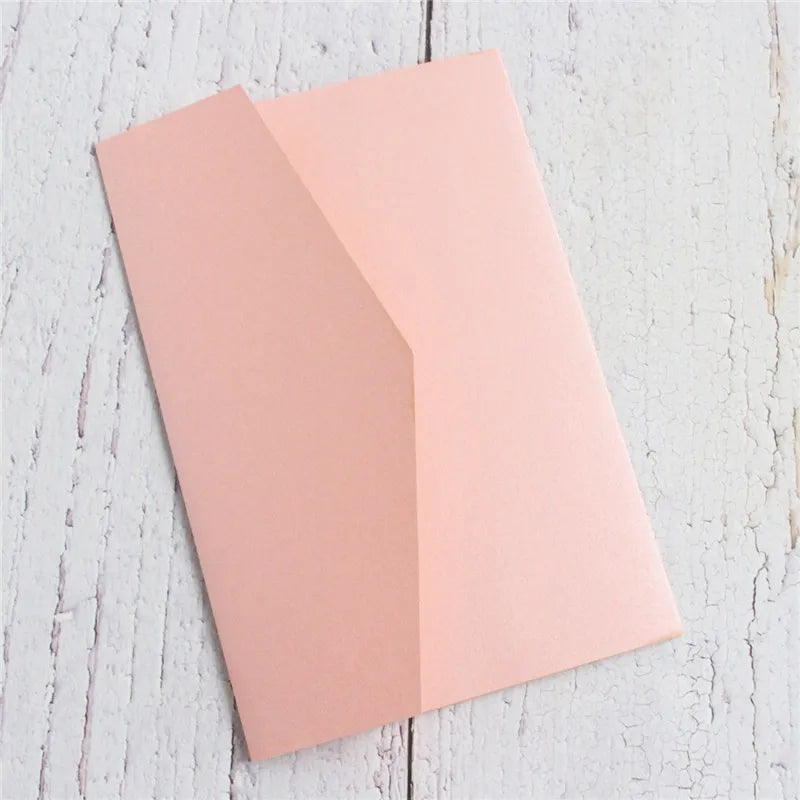 Envelopes Pocket Fold Azul-Marinho Premium