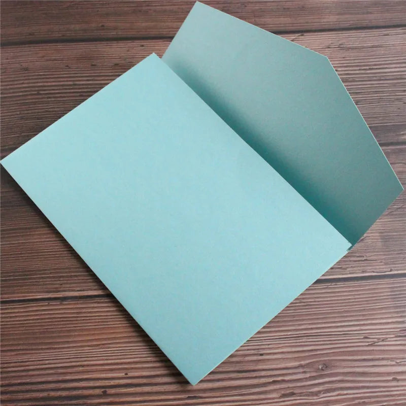 Envelopes Pocket Fold Azul-Marinho Premium