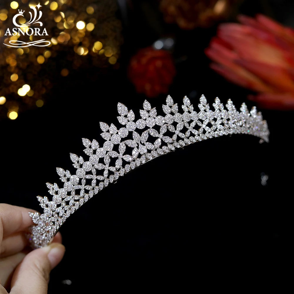 Tiara de Noiva em Zircónias Cúbicas