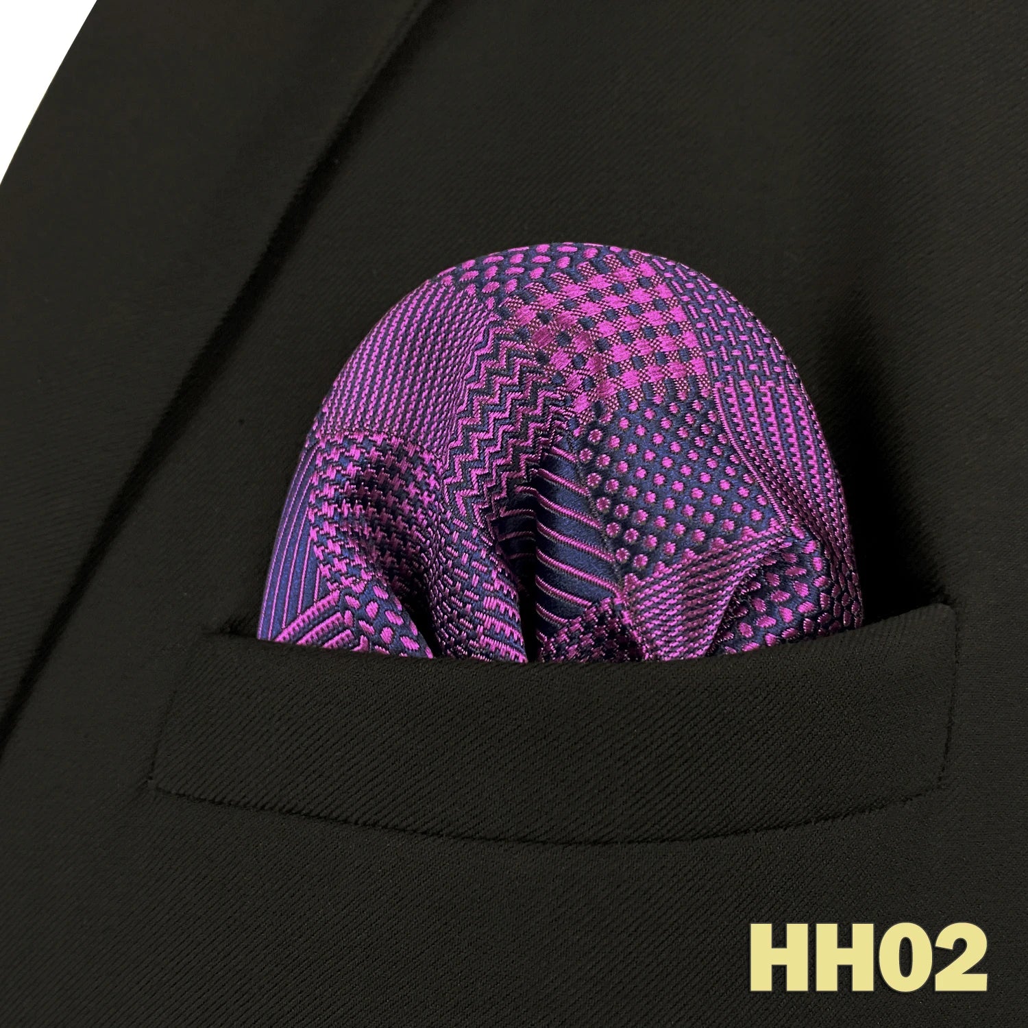 Lenço de Bolso Jacquard para Homem