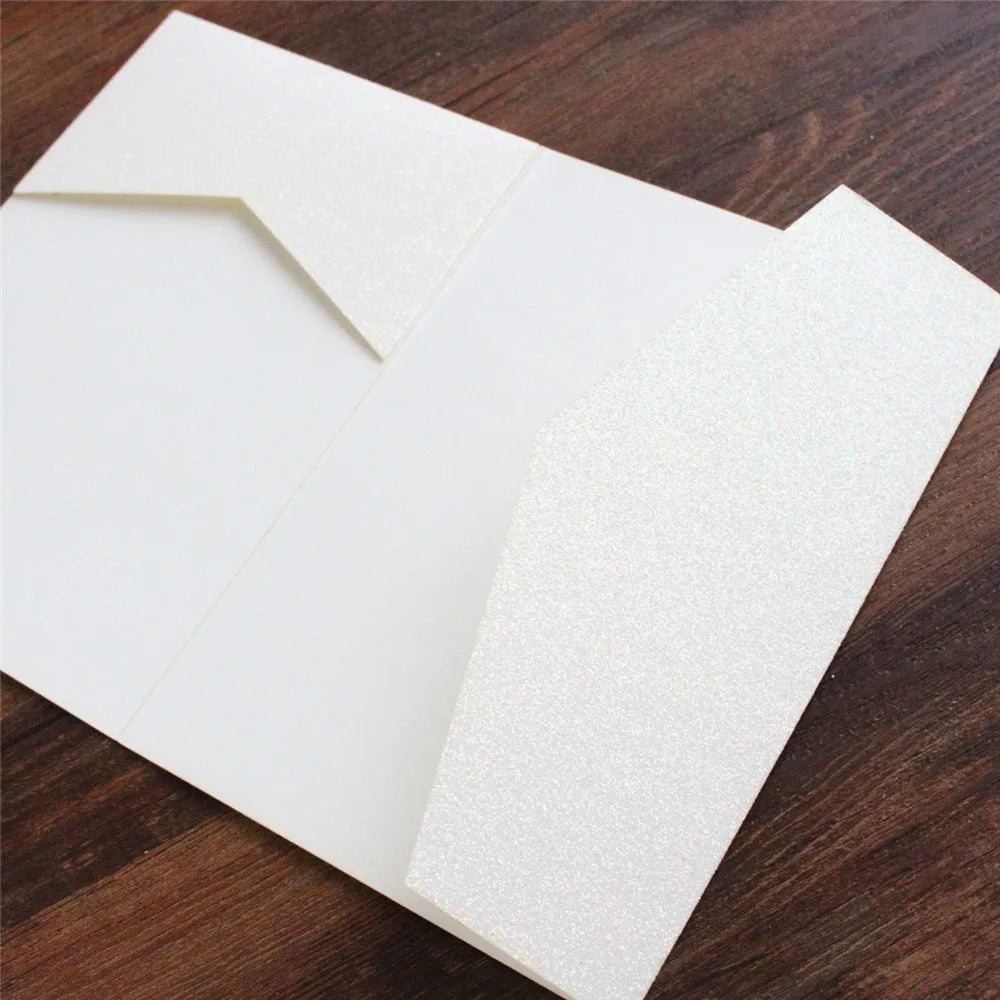 Envelopes Pocket Fold Azul-Marinho Premium
