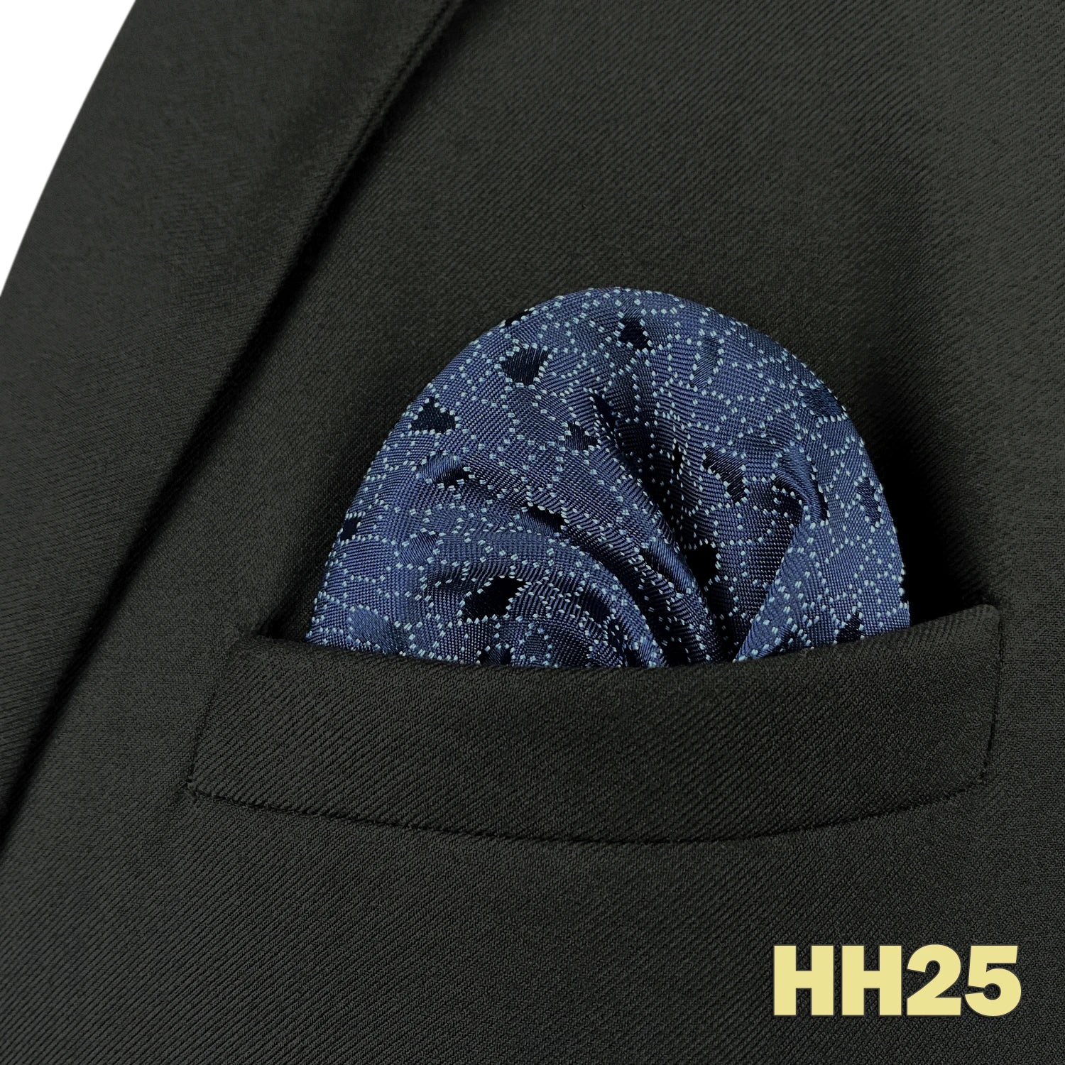 Lenço de Bolso Jacquard para Homem