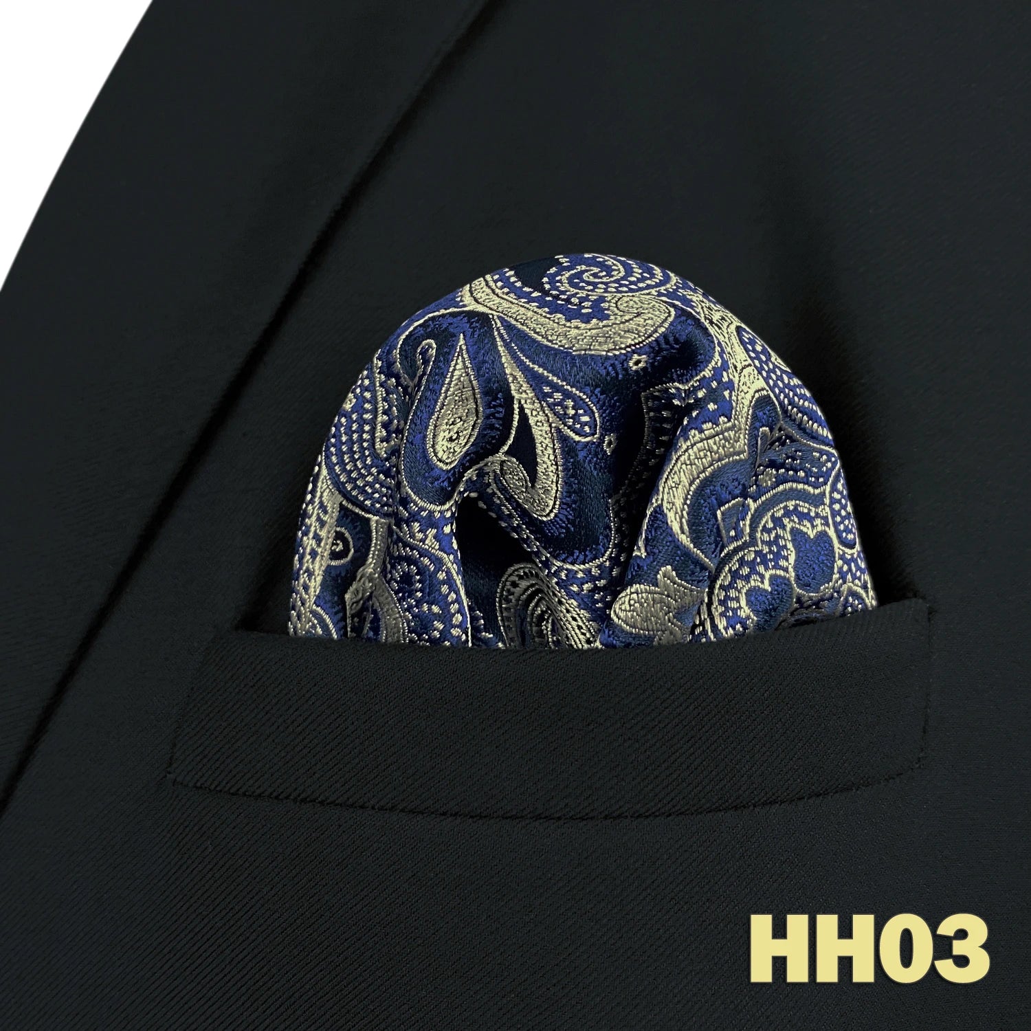 Lenço de Bolso Jacquard para Homem