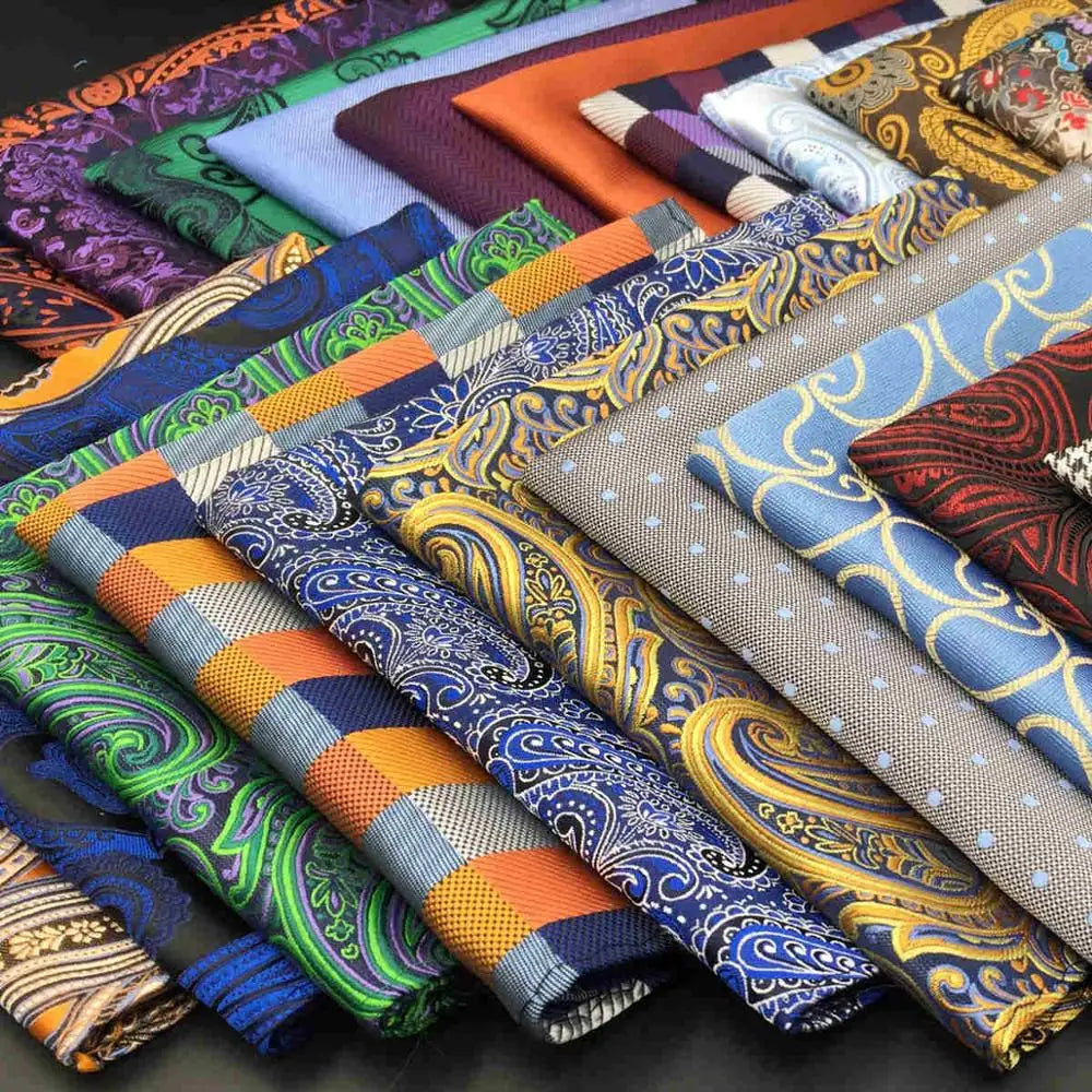 Lenço de Bolso Jacquard para Homem