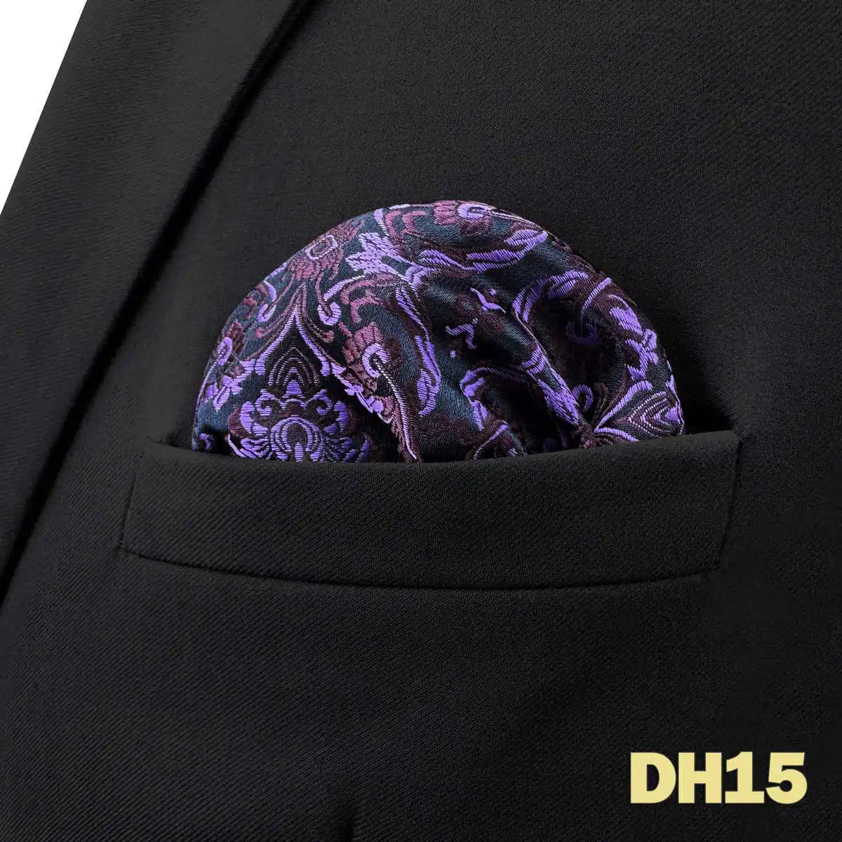 Lenço de Bolso Jacquard para Homem