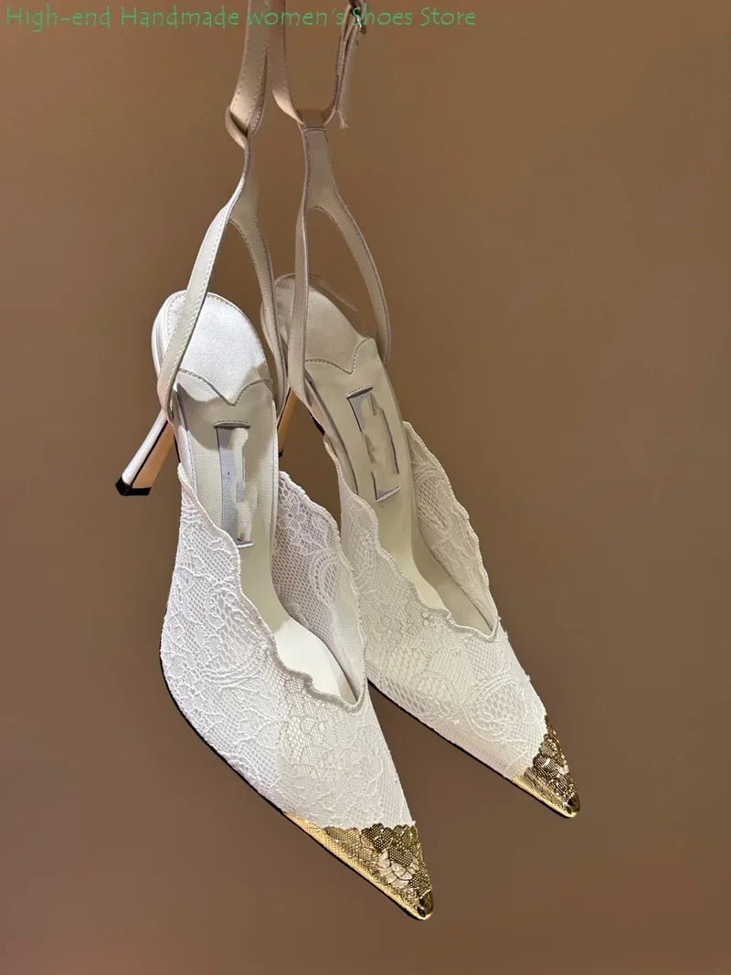 Sapatos de Casamento em Renda