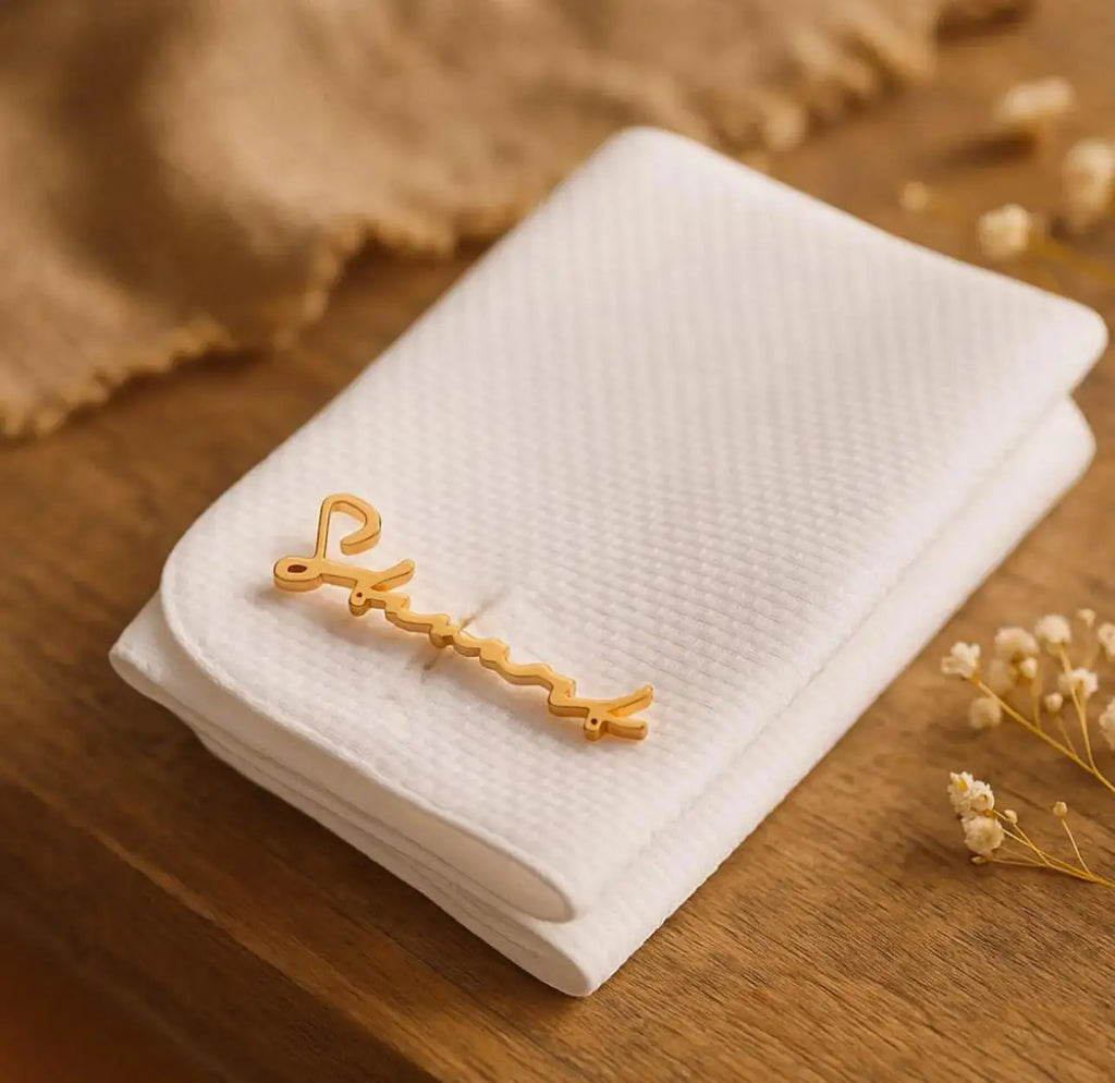 Botões de Punho Personalizados com Nome