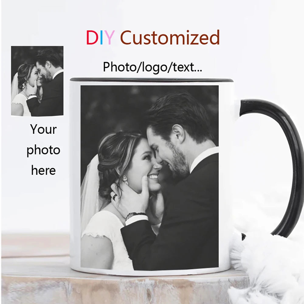 Caneca Personalizada com Foto, Nome e Mensagem
