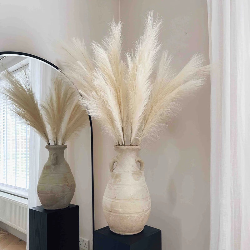 Erva-das-Pampas Artificial 97 cm – Decoração Boho para Casamentos e Interiores