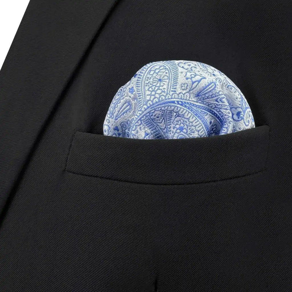 Lenço de Bolso Jacquard para Homem