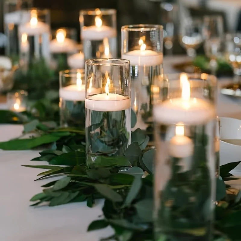 Velas Flutuantes Decorativas — Kit com 8 Unidades