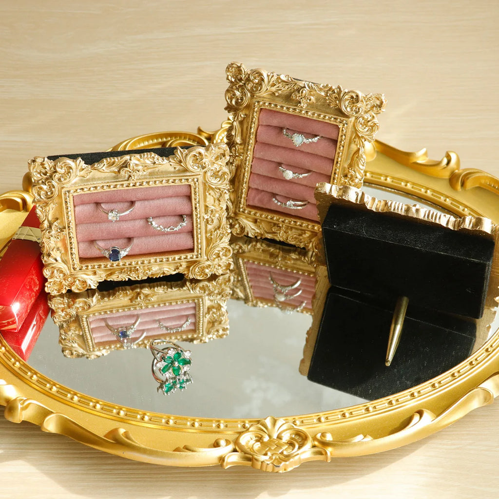 Suporte Vintage para Exposição de Anéis