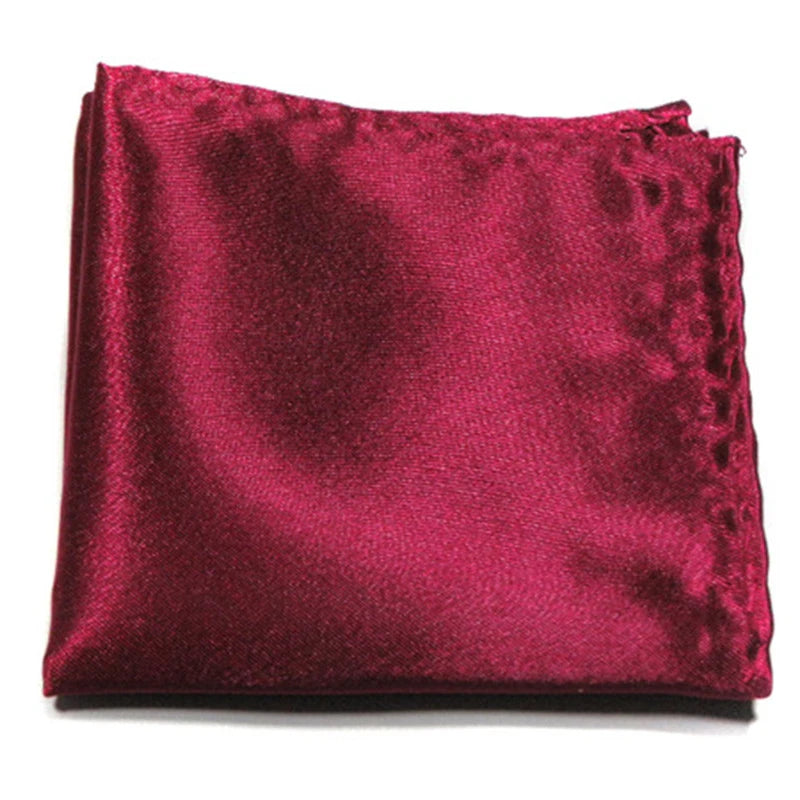 Lenço de Bolso em Cetim para Homem