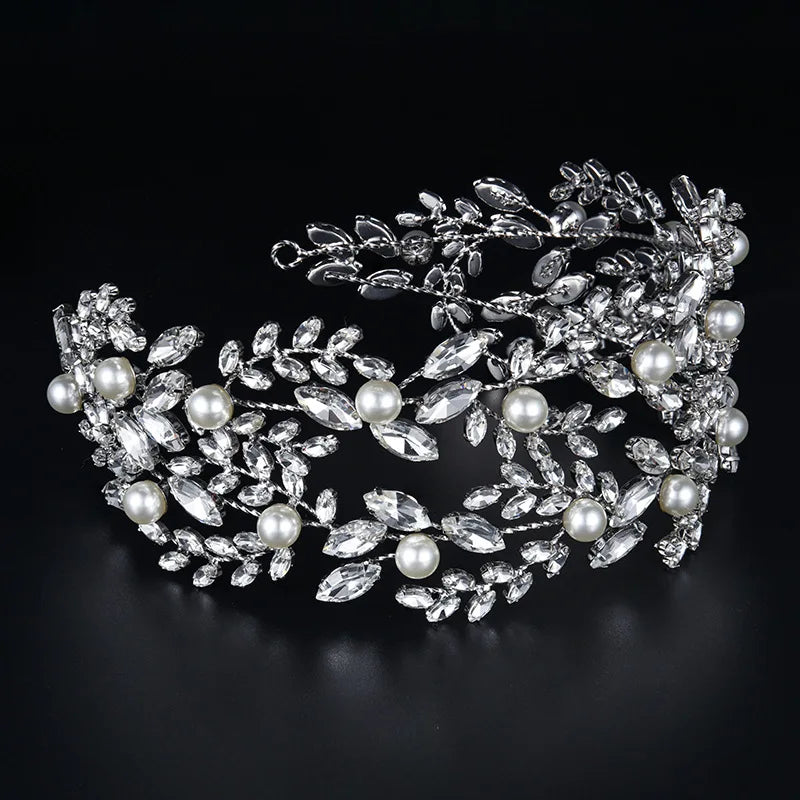 Tiara Luxo com Zircónias Cúbicas
