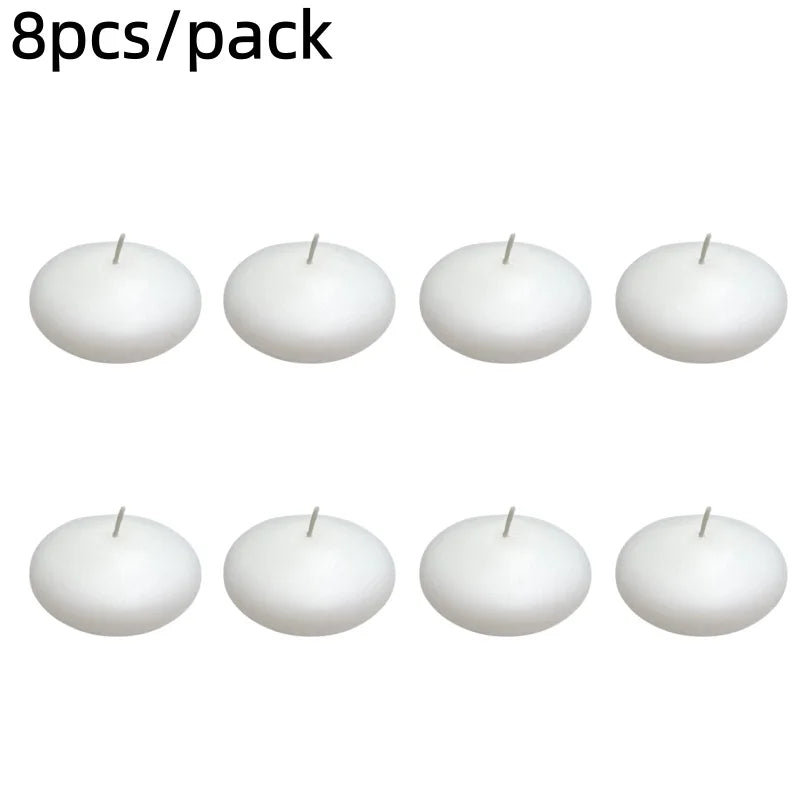 Velas Flutuantes Decorativas — Kit com 8 Unidades