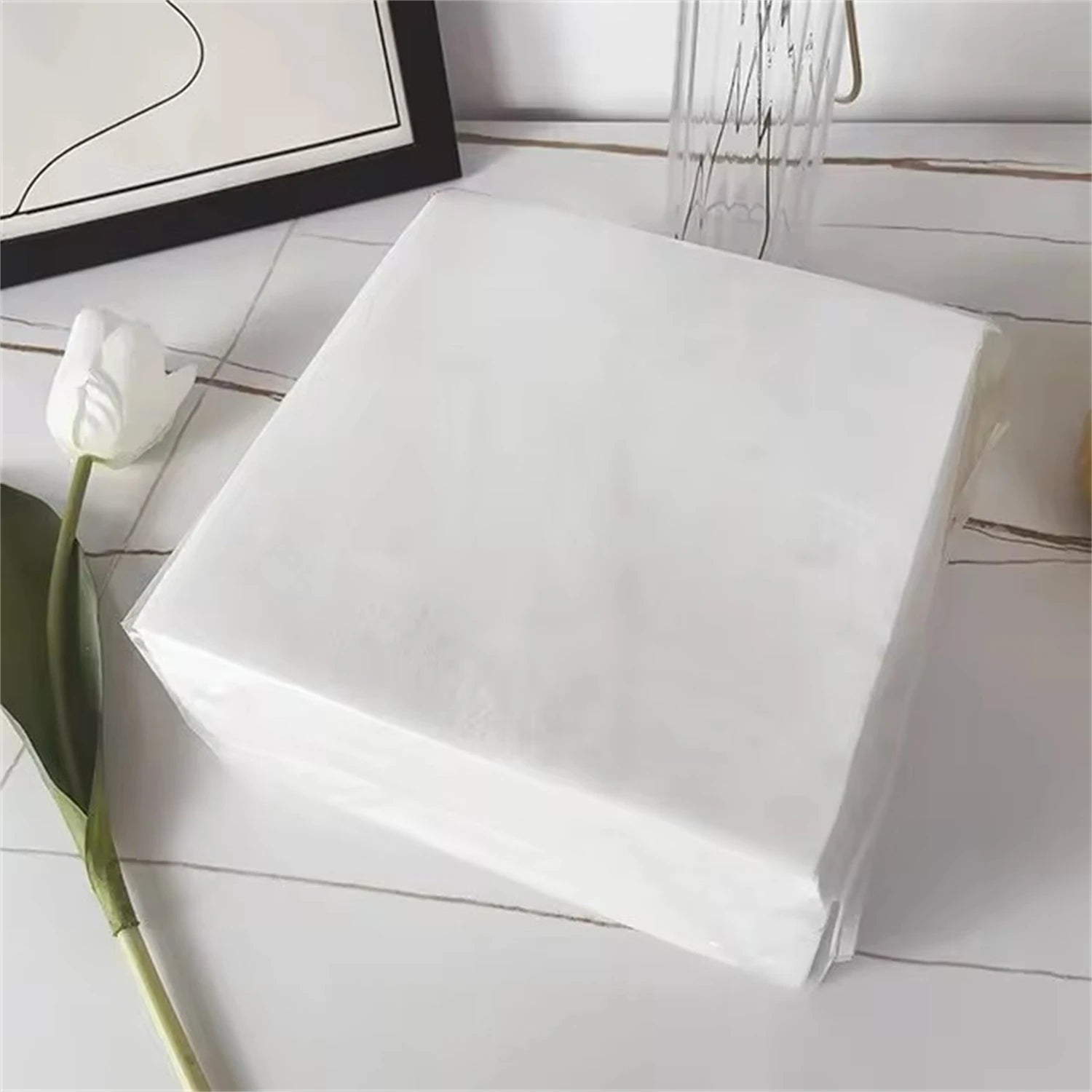 Guardanapos Personalizados para Casamento — Kit com 90 Unidades