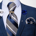 Conjunto Premium de Gravata Floral para Homem