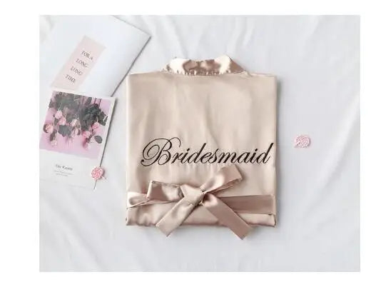 Robe de Cetim para Noiva com Bordado