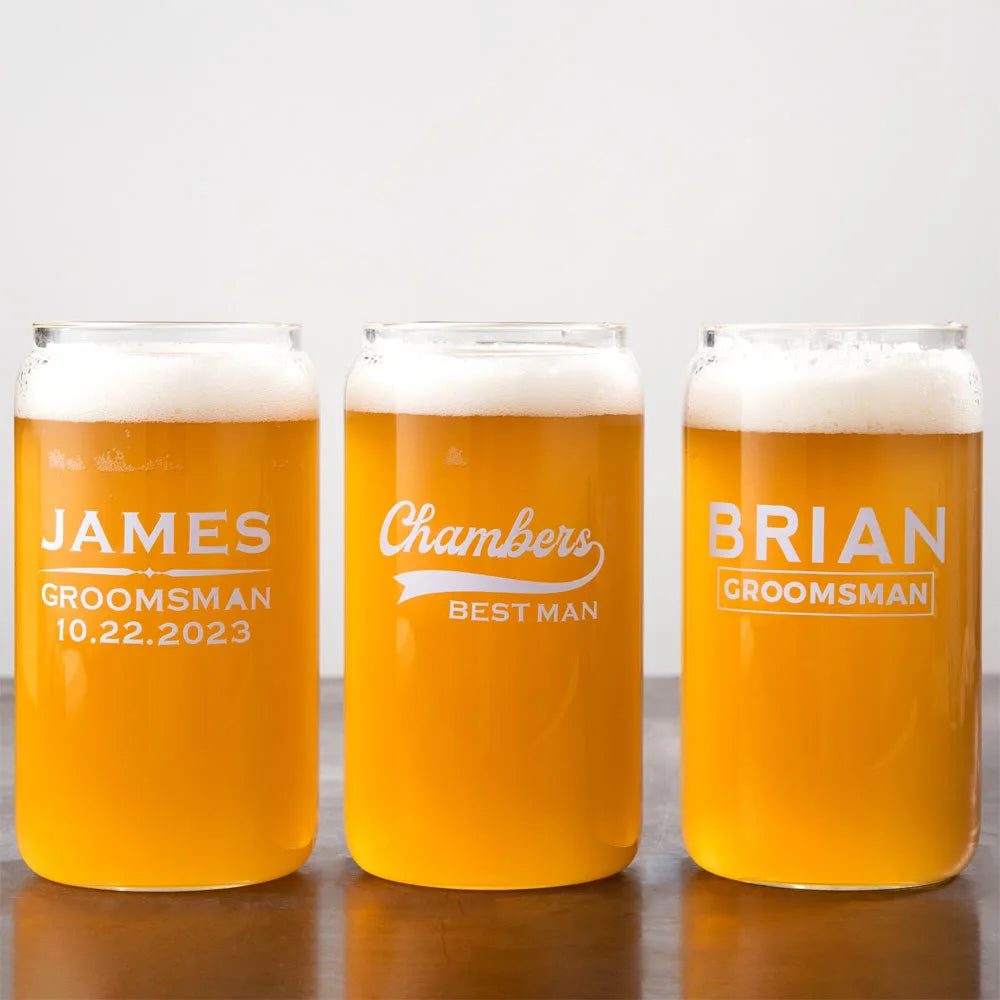 Copos de Cerveja Personalizados para Casamento