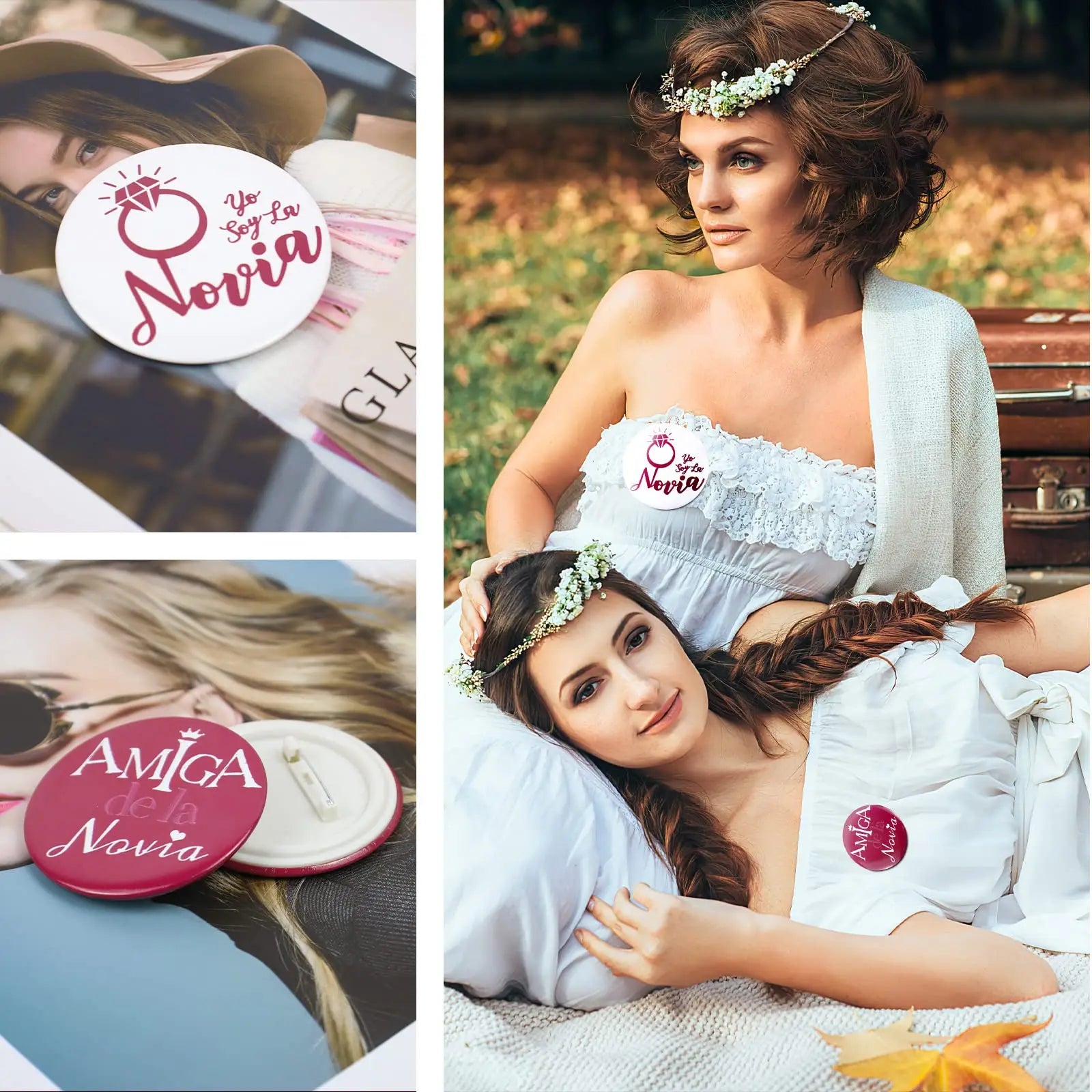 Kit Bride to Be 13 Peças – Acessórios para Despedida de Solteira