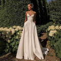 Vestido de Noiva Elegante A-Line 2025