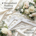 Cabide de Madeira Gravado Personalizado – A Recordação Perfeita para o Seu Casamento