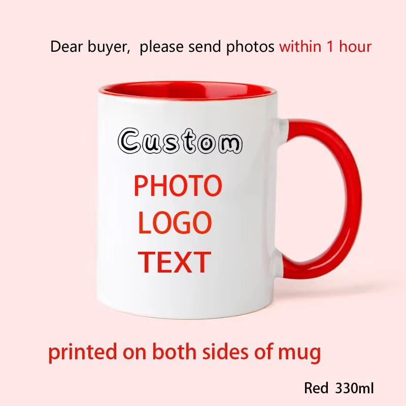 Caneca Personalizada com Foto, Nome e Mensagem