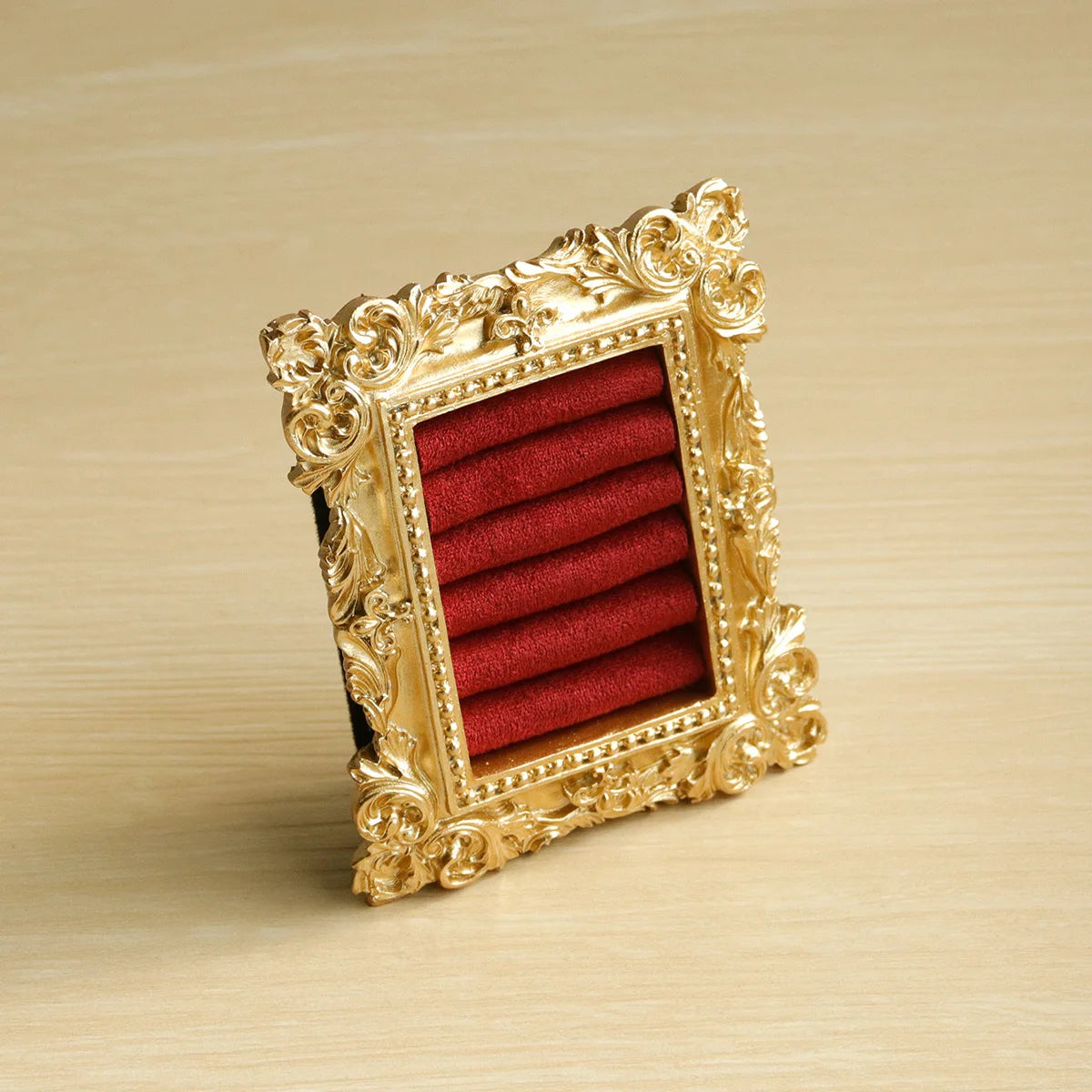 Suporte Vintage para Exposição de Anéis