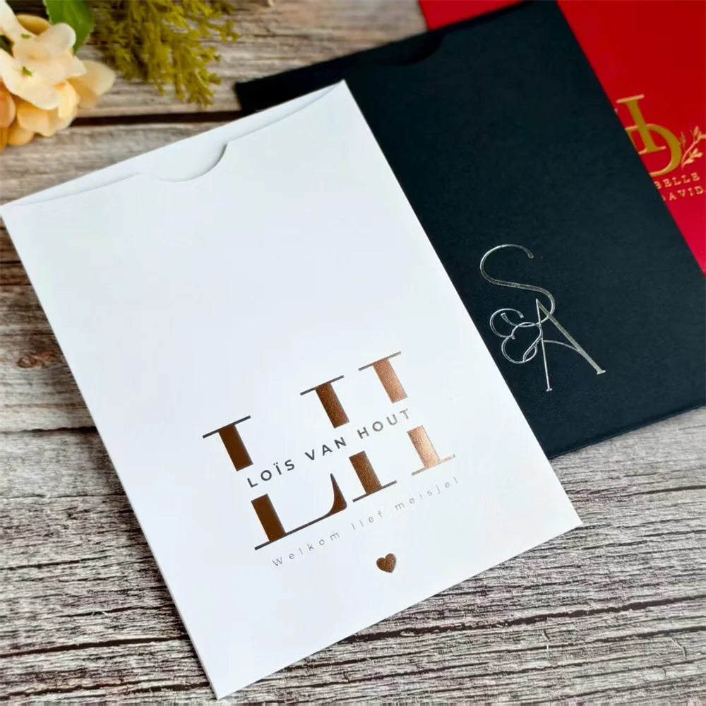 Envelopes Personalizados para Convites de Casamento