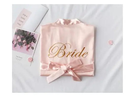 Robe de Cetim para Noiva com Bordado
