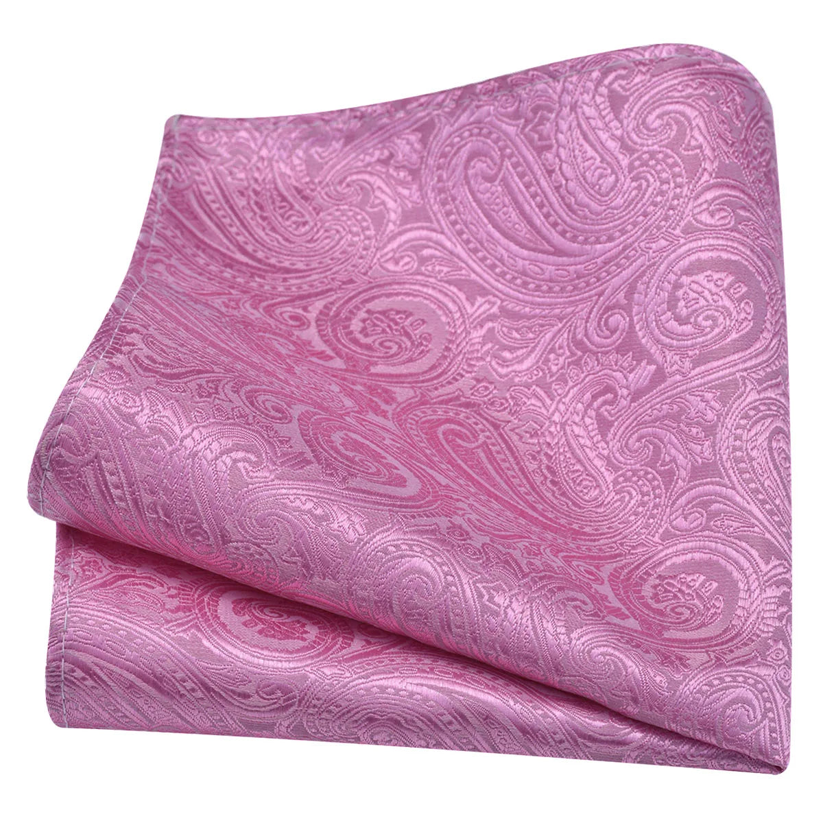 Lenço de Bolso Paisley em Seda