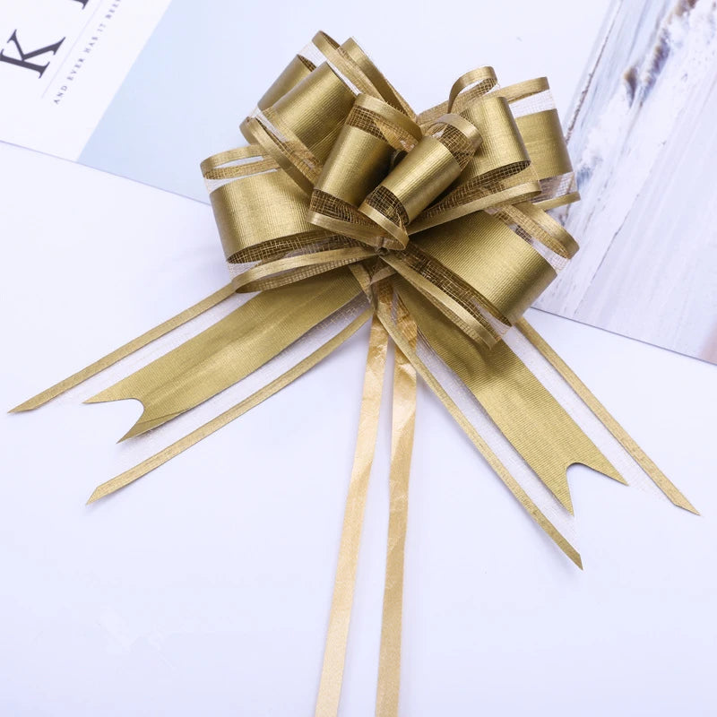 Laços Brancos para Carro de Casamento – Pack de 10 ou 20 Unidades