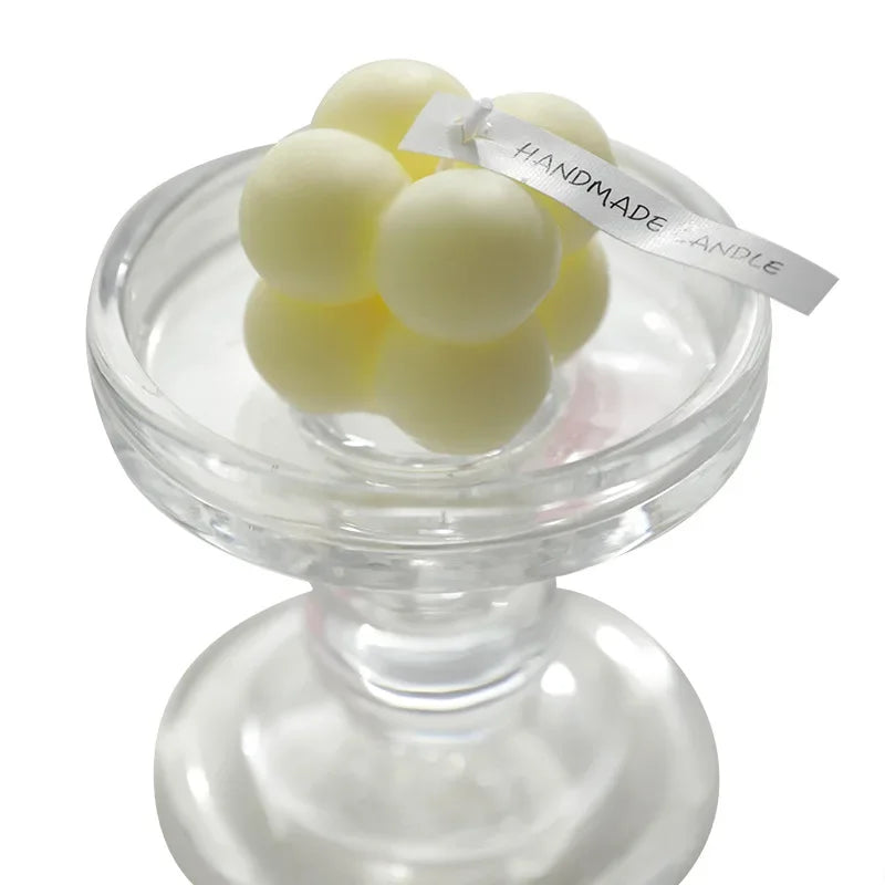 Velas Mini Cube Bubble Perfumadas – Elegância que Encanta