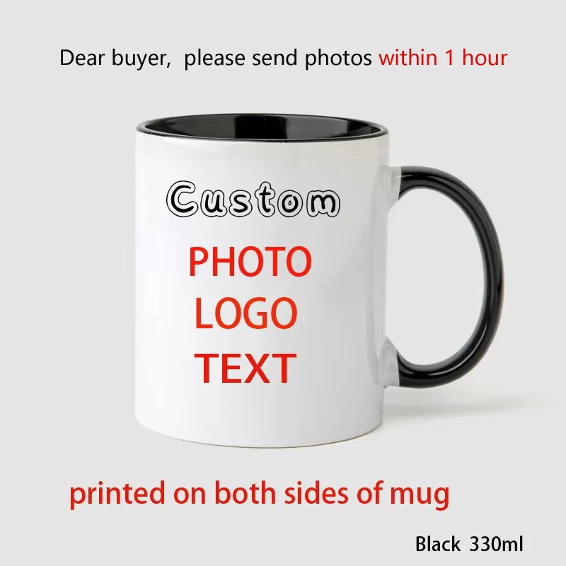 Caneca Personalizada com Foto, Nome e Mensagem