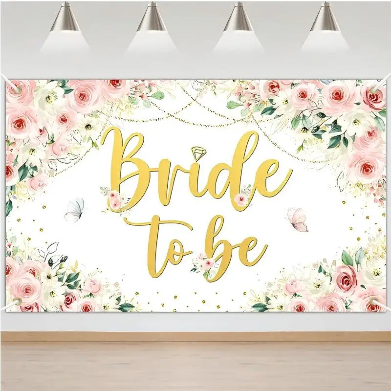Kit de Decoração "Bride to Be" Rose Gold – Balões e Decoração para Despedida de Solteira