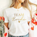 T-Shirt "Team Bride" para Mulher – Despedida de Solteira e Bridal Shower