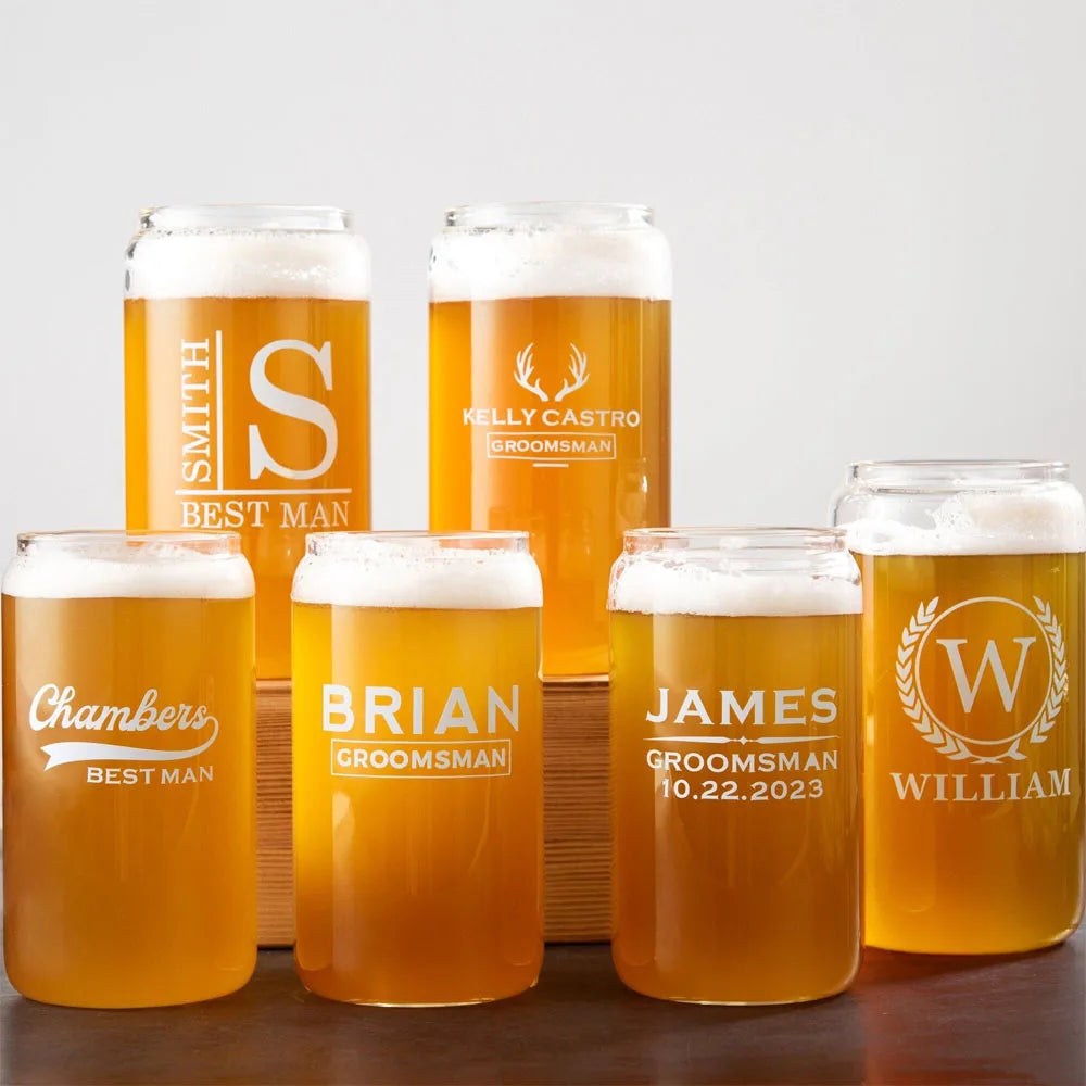 Copos de Cerveja Personalizados para Casamento