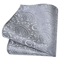 Lenço de Bolso Paisley em Seda