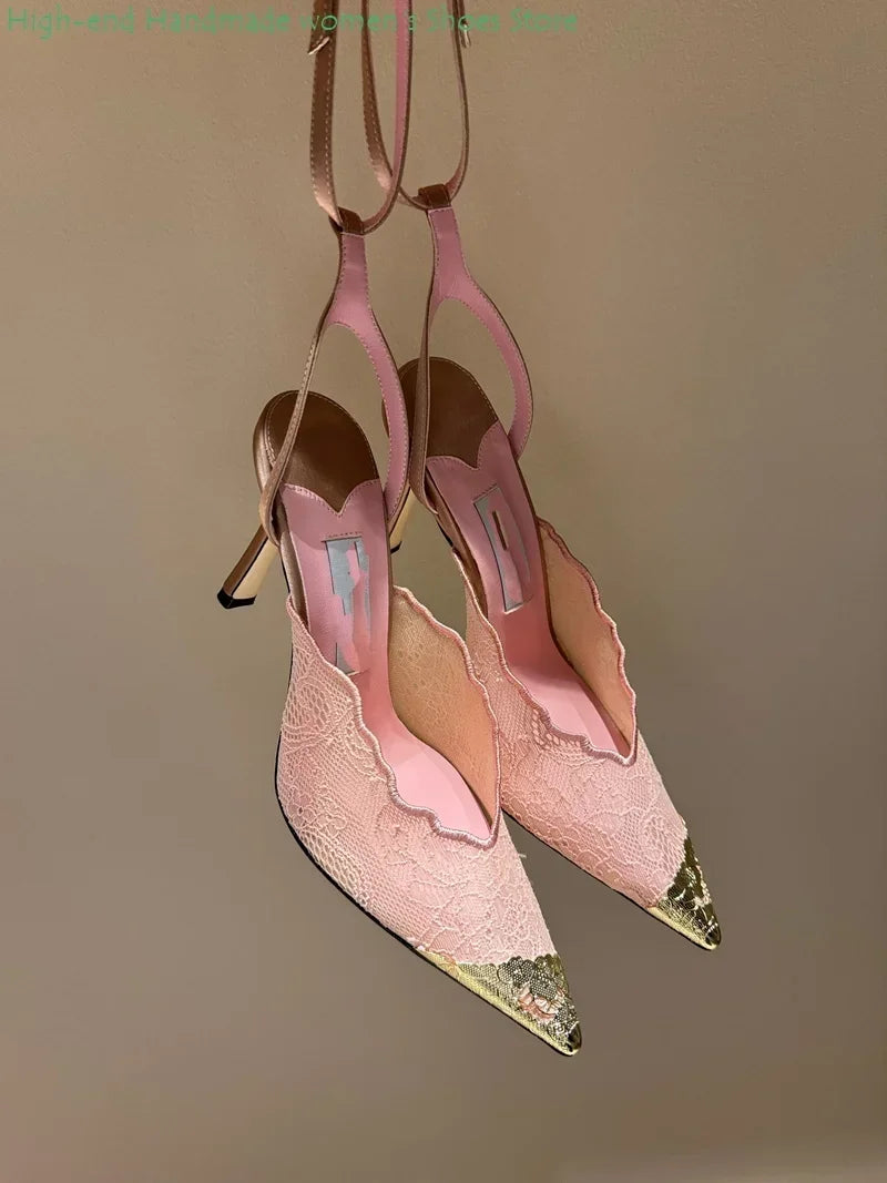 Sapatos de Casamento em Renda