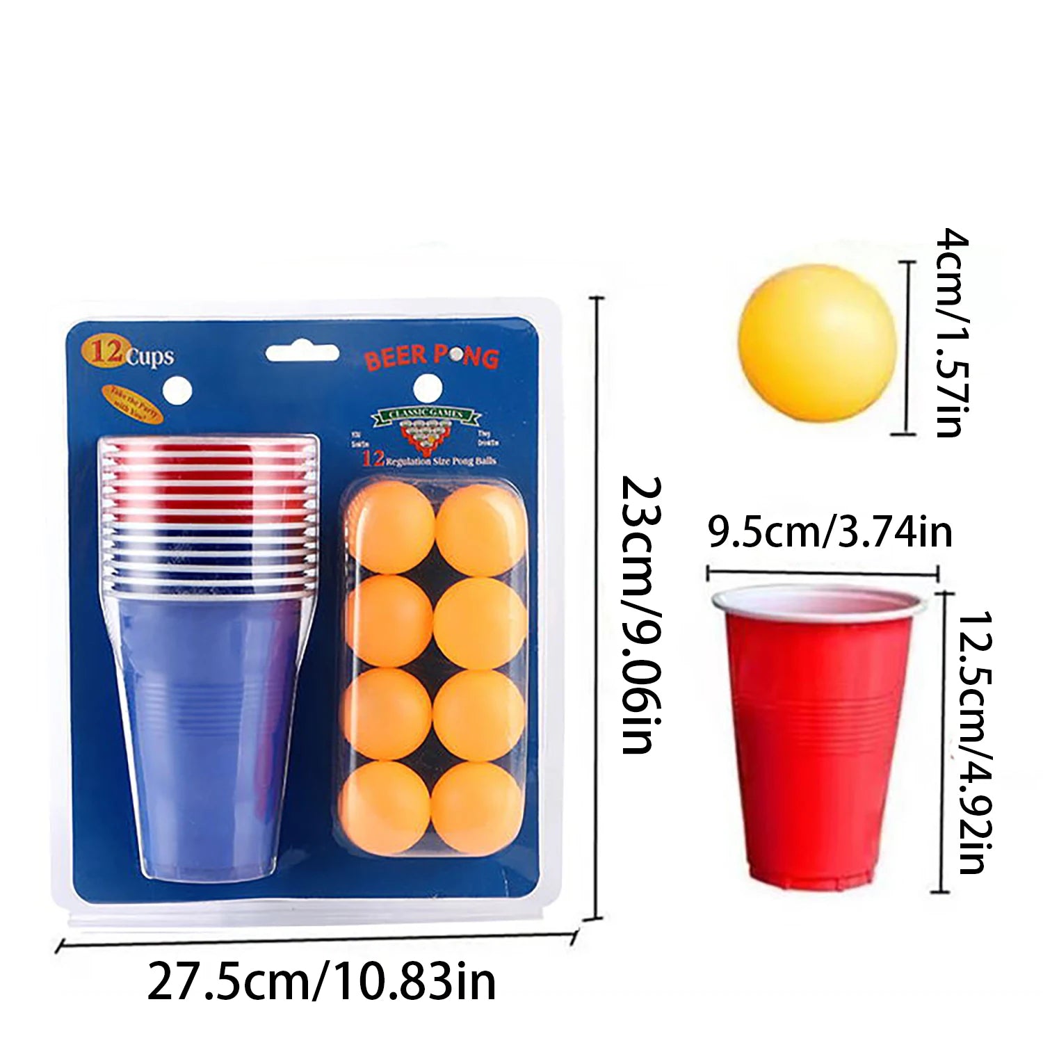 Jogo Beer Pong – Copos para Festa e Despedida de Solteira
