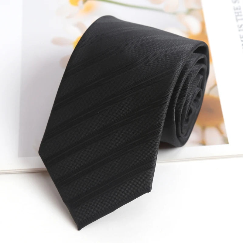Gravata Masculina Jacquard 8 cm