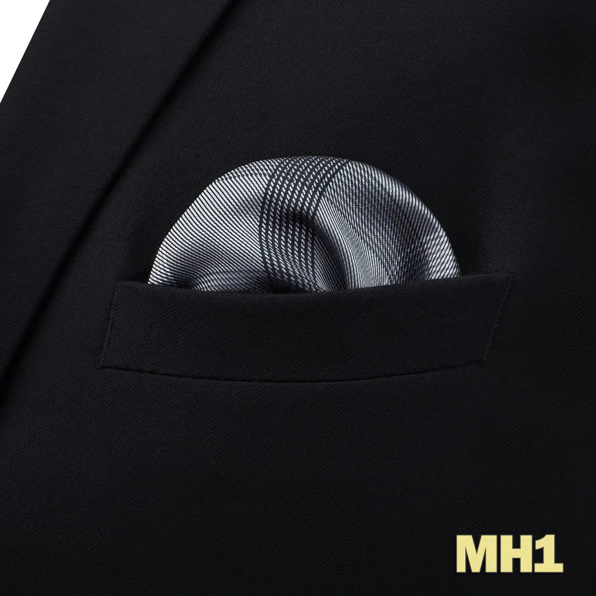 Lenço de Bolso Jacquard para Homem